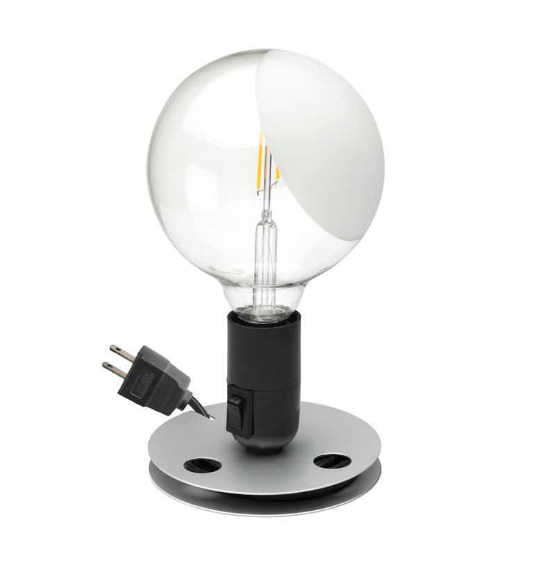Lampadina LED Table Lamp - Flos - Table + Task - Black - HORNE