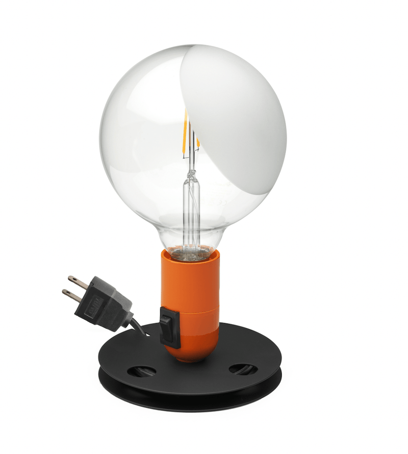 Lampadina LED Table Lamp - Flos - Table + Task - Black - HORNE