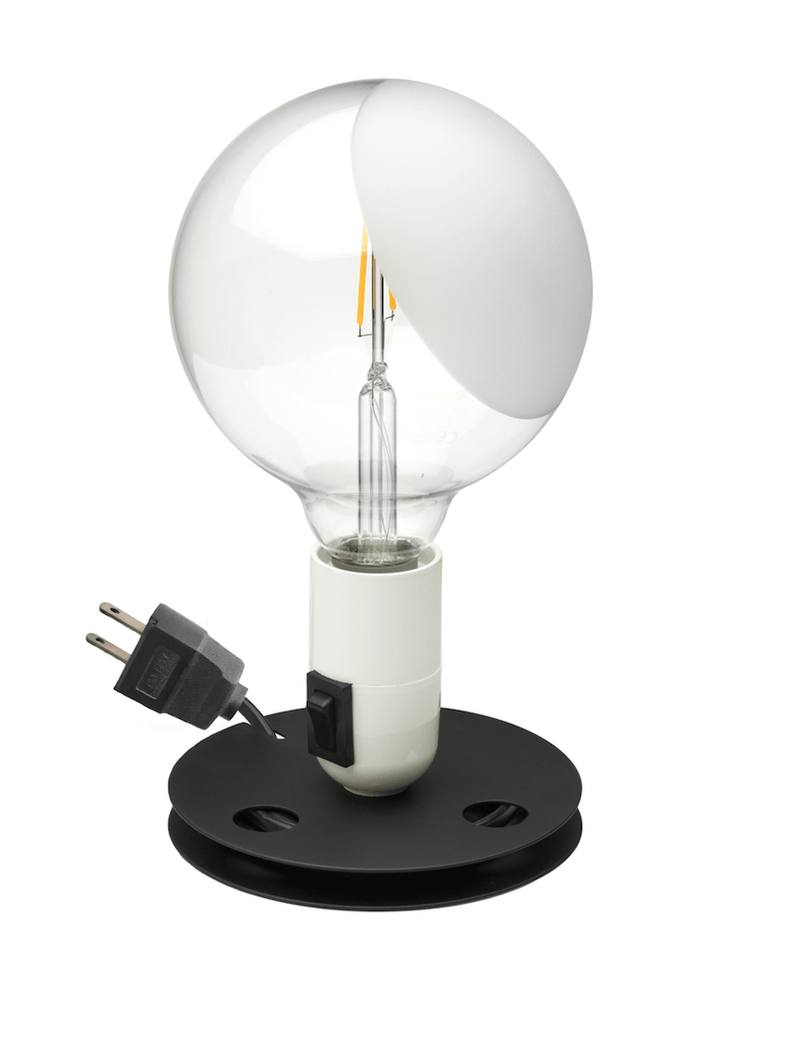 Lampadina LED Table Lamp - Flos - Table + Task - Black - HORNE