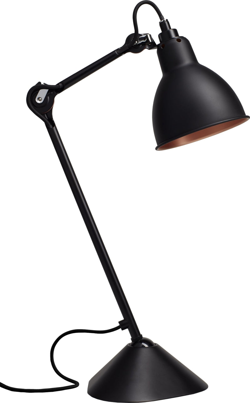 Lampe Gras N°205 Table Lamp - DCW Editions - Table + Task - Black - HORNE