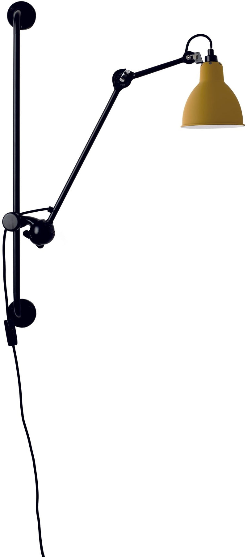 Lampe Gras N°210 Wall Lamp - DCW Editions - Wall Sconces - Black - HORNE