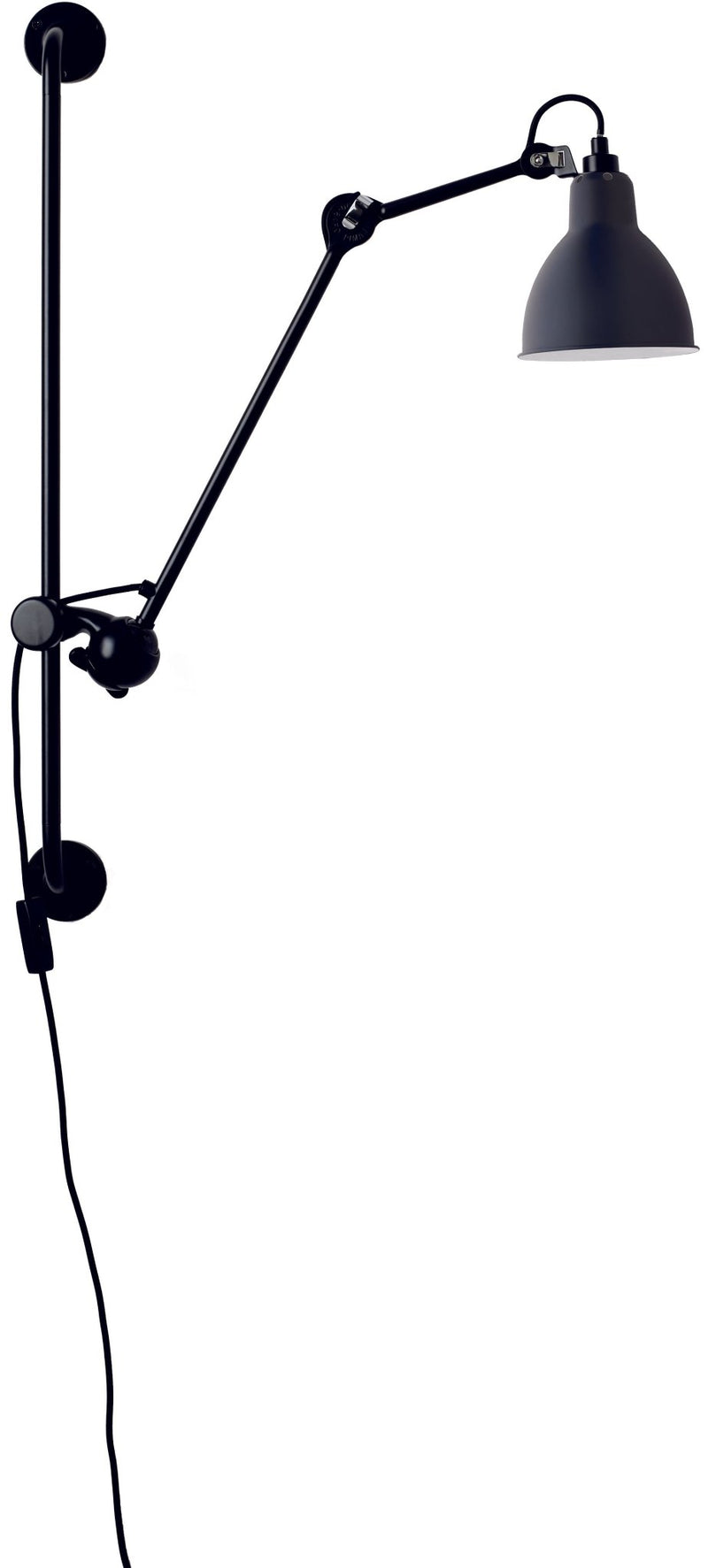 Lampe Gras N°210 Wall Lamp - DCW Editions - Wall Sconces - Black - HORNE