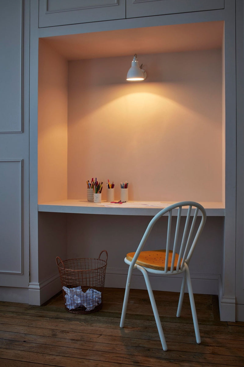 Lampe Gras N°304 Wall Lamp - DCW Editions - Wall Sconces - Switch on Base - Black - HORNE