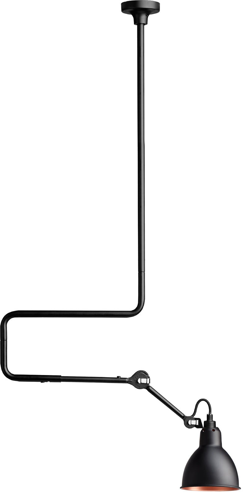 Lampe Gras N°312 Ceiling Lamp - DCW Editions - Pendants - Black - HORNE