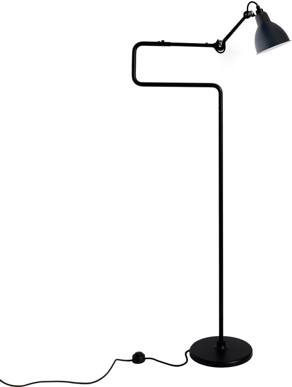 Lampe Gras N°411 Floor Lamp - DCW Editions - Floor Lamps - Blue - HORNE