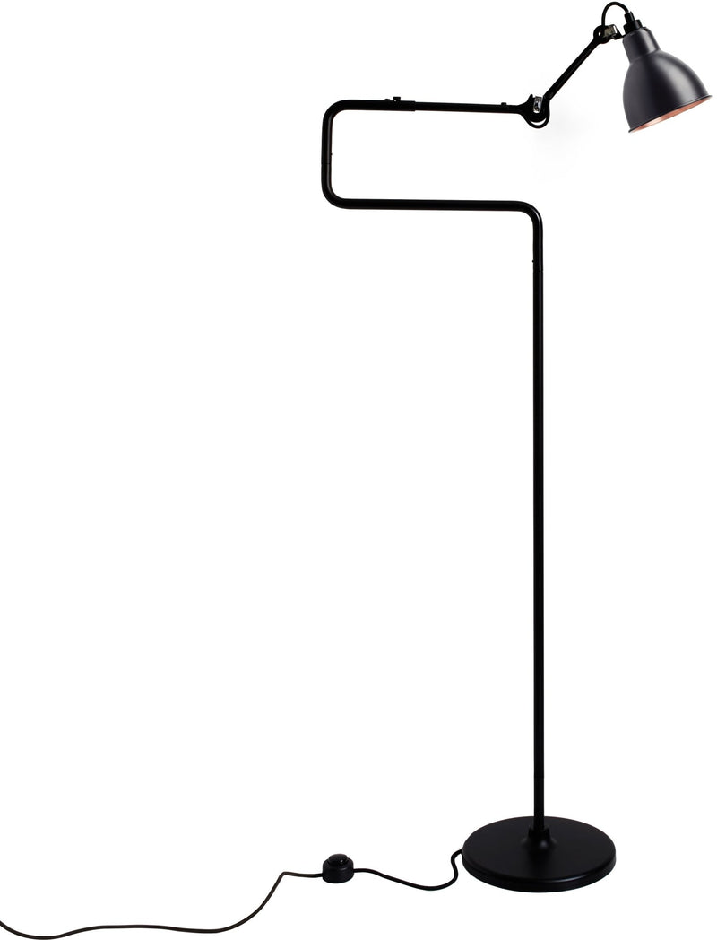 Lampe Gras N°411 Floor Lamp - DCW Editions - Floor Lamps - Black - HORNE