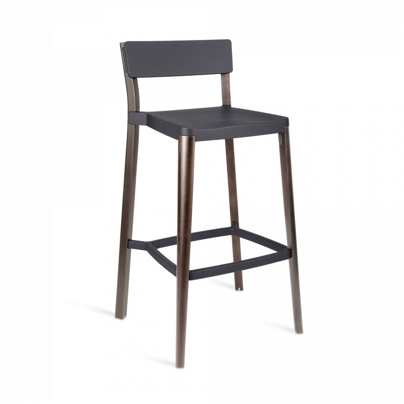 Lancaster Barstool - Emeco - Table & Bar Stools - Dark Grey - Ash - HORNE