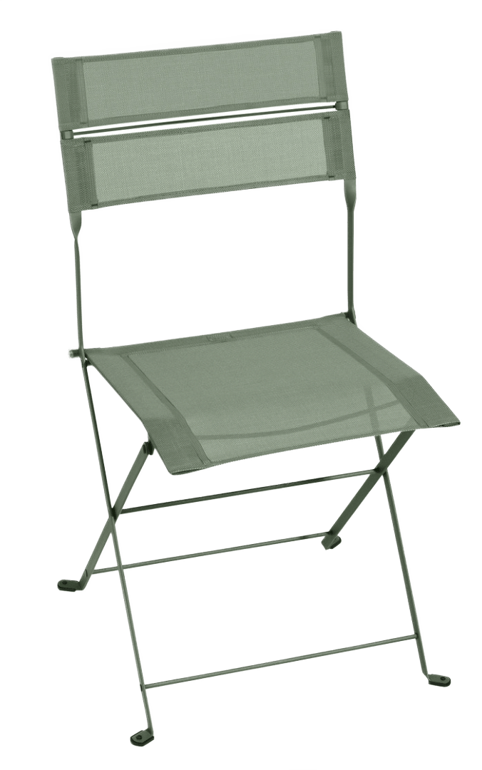 Latitude Side Chair - Stereo Fabric - Set of 2 - Fermob - Outdoor Furniture - Acapulco Blue - HORNE