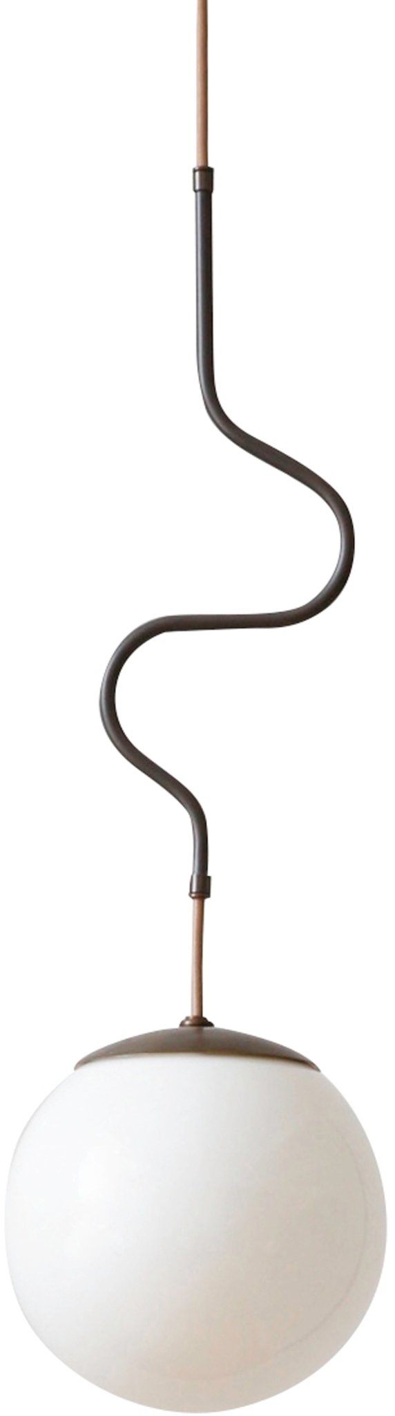 Lawrence Pendant - Lostine - Pendants - Satin Brass - Small - HORNE