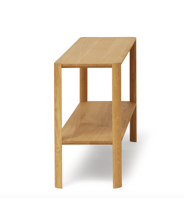 Leaf Shelf 1x2 - Form + Refine - Shelving - Natural Oil Oak - HORNE