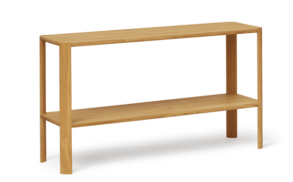 Leaf Shelf 1x2 - Form + Refine - Shelving - Natural Oil Oak - HORNE