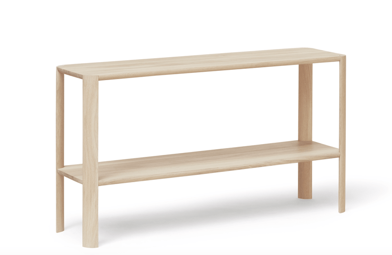 Leaf Shelf 1x2 - Form + Refine - Shelving - Natural Oil Oak - HORNE