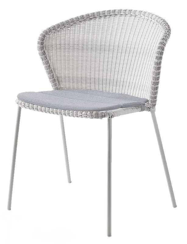 Lean Chair - Cane Line - Outdoor Furniture - Black - No Cushion - HORNE