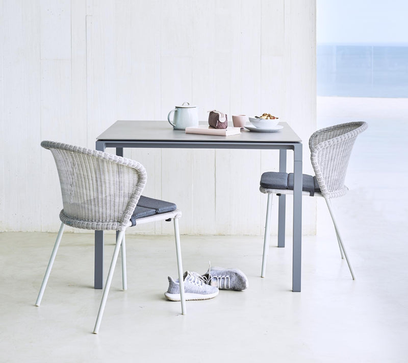 Lean Chair - Cane Line - Outdoor Furniture - Black - No Cushion - HORNE