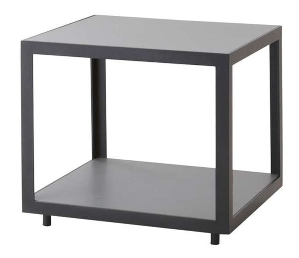 Level Coffee Table - Small - Cane Line - Outdoor Furniture - Lava Grey - Light Grey - HORNE