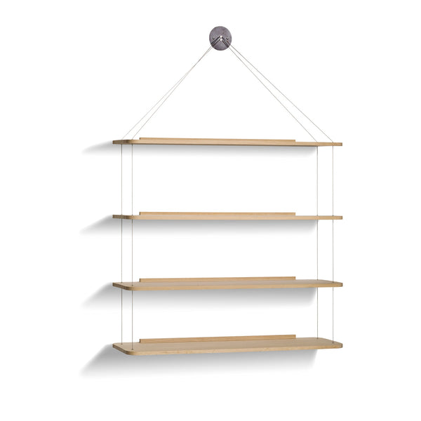 Libreria Pensile Shelf - Karakter - Shelving - Lacquered Oak - HORNE