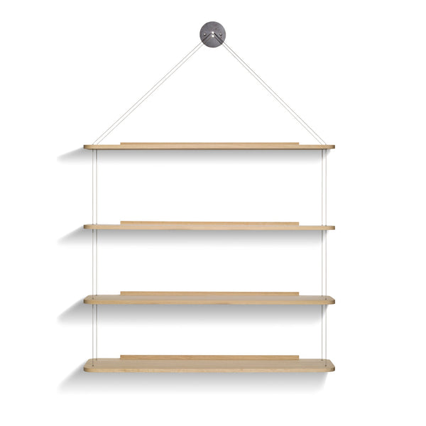 Libreria Pensile Shelf - Karakter - Shelving - Lacquered Oak - HORNE