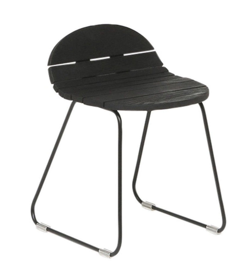 Ligeti L1 Outdoors Stool - Artless - Stools + Benches + Ottomans - Matte Black - HORNE