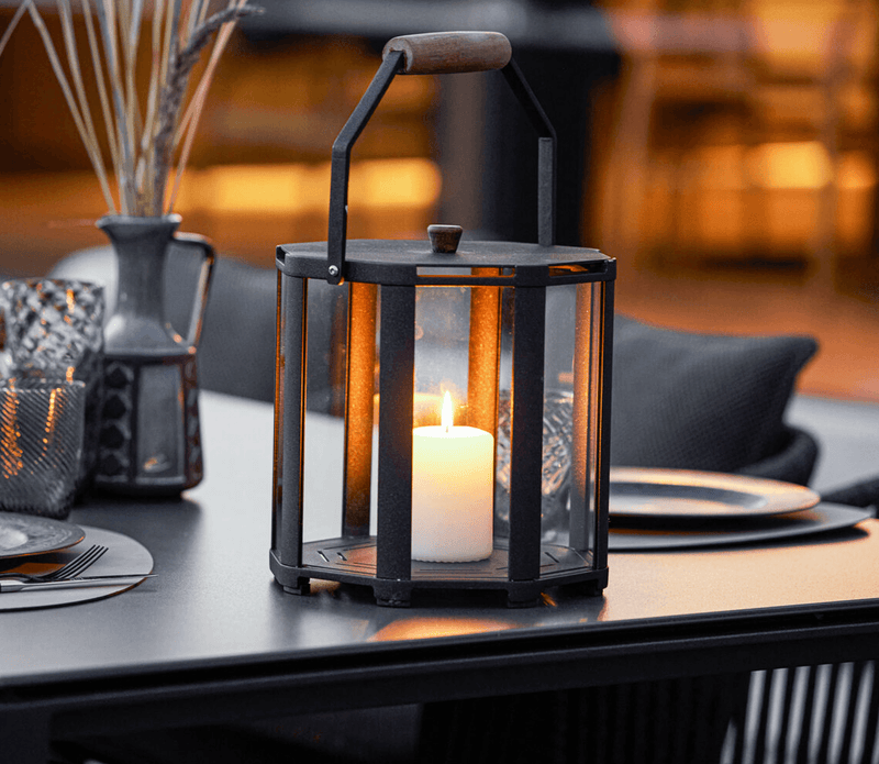Lightlux Lantern - Cane Line - Candle Holders - Mini - HORNE