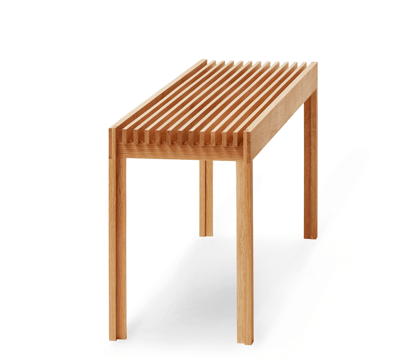 Lightweight Bench - Form + Refine - Stools + Benches + Ottomans - Natural Oil Oak - HORNE