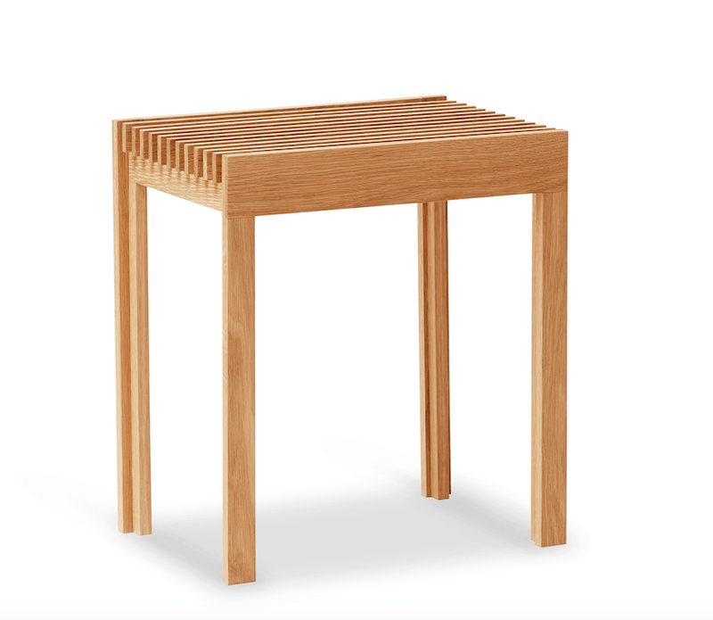 Lightweight Stool - Form + Refine - Stools + Benches + Ottomans - Natural Oiled Oak - HORNE