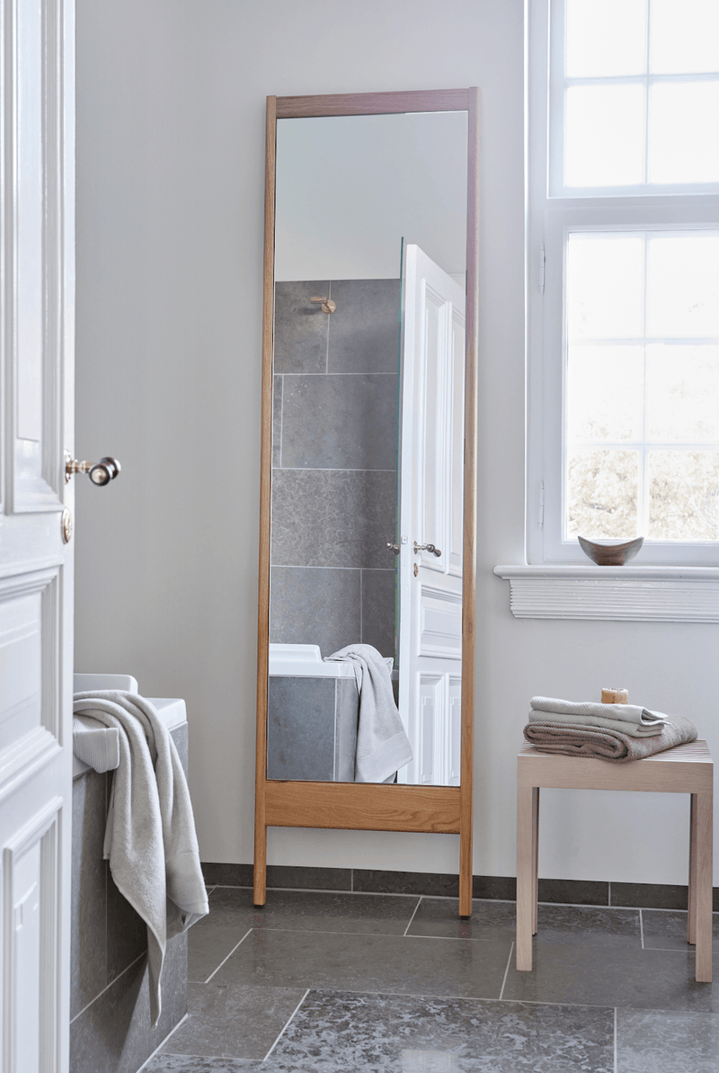 Lightweight Stool - Form + Refine - Stools + Benches + Ottomans - Natural Oiled Oak - HORNE