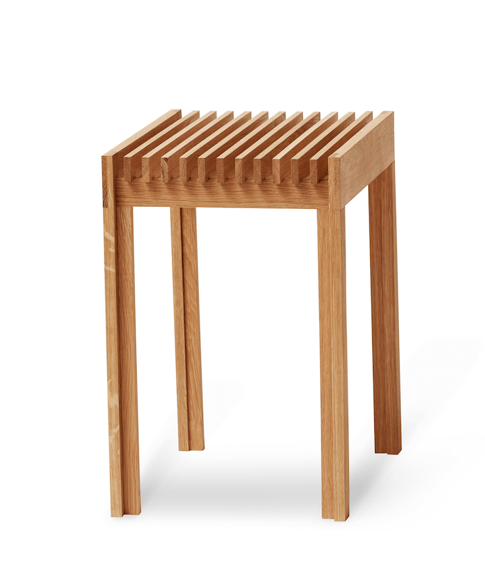 Lightweight Stool - Form + Refine - Stools + Benches + Ottomans - Natural Oiled Oak - HORNE