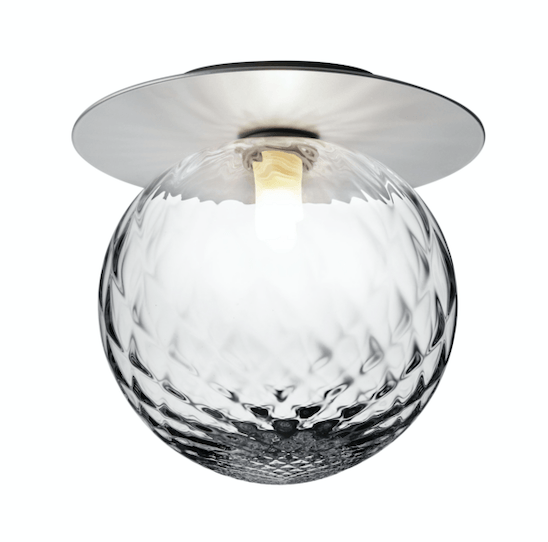 Liila 1 Wall Sconce - Large - Nuura - Wall Sconces - Nordic Gold/Optic Clear - HORNE