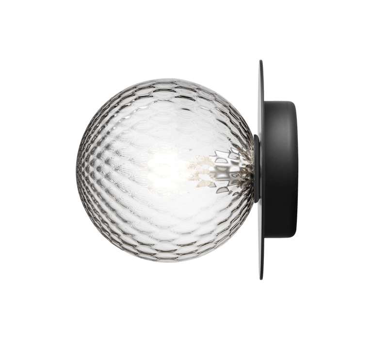 Liila 1 Wall Sconce - Medium - Nuura - Wall Sconces - Nordic Gold/Optic Clear - HORNE