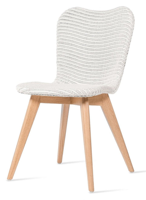 Lily Dining Chair - Vincent Sheppard - Chairs - White/Oak Base - HORNE