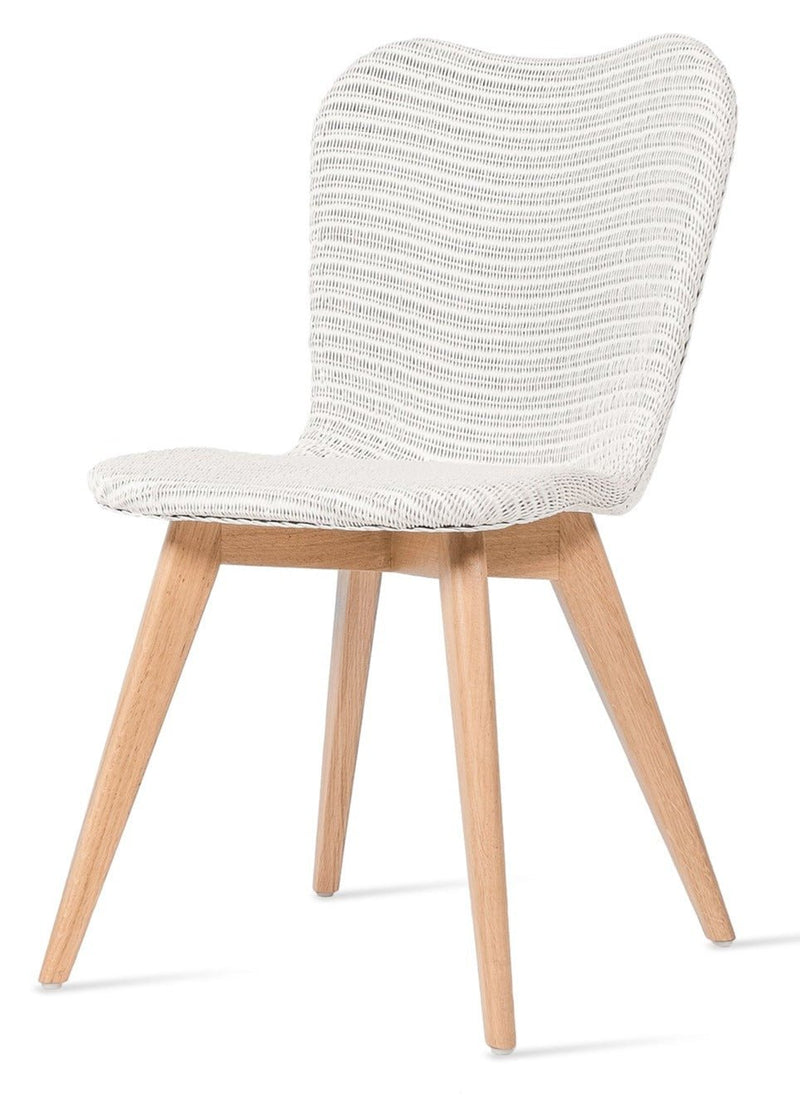 Lily Dining Chair - Vincent Sheppard - Chairs - White/Oak Base - HORNE