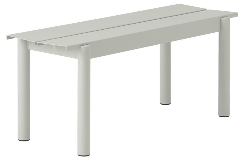 Linear Steel Bench - Muuto - Stools + Benches + Ottomans - Small - Black - HORNE