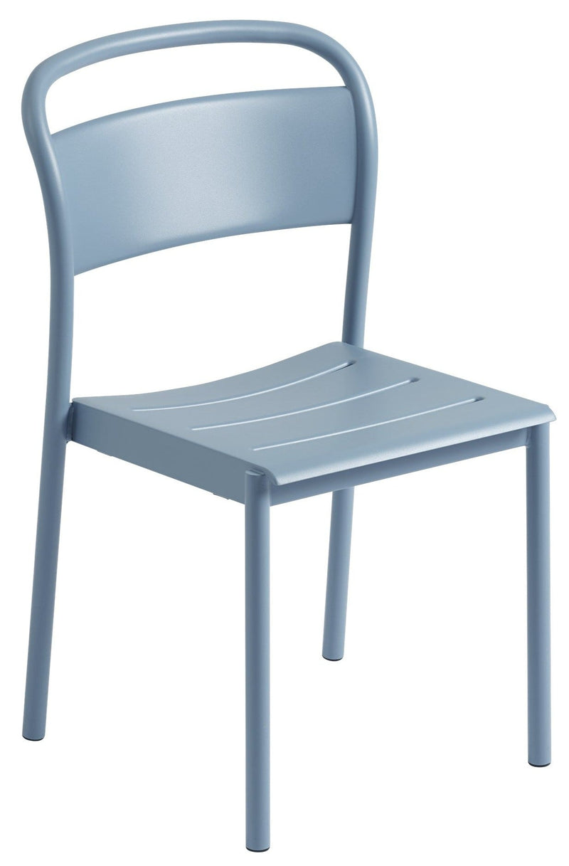 Linear Steel Side Chair - Muuto - Chairs - Black - HORNE