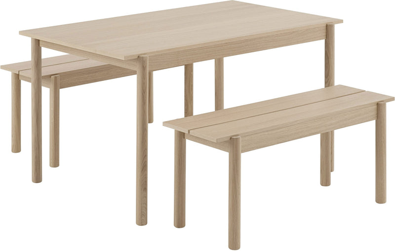 Linear Wood Table - Muuto - Tables + Desks - Medium - HORNE