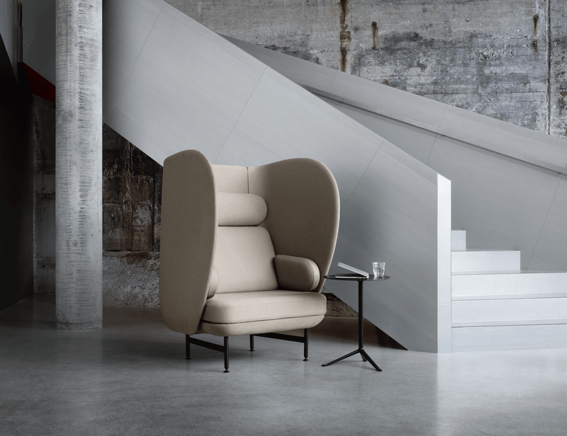 Little Friend™ Adjustable Table - Fritz Hansen - Tables + Desks - Black Laminate - Black - HORNE