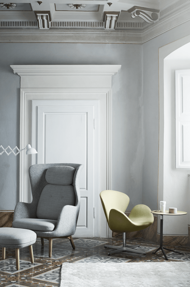 Little Friend™ Adjustable Table - Fritz Hansen - Tables + Desks - Black Laminate - Black - HORNE