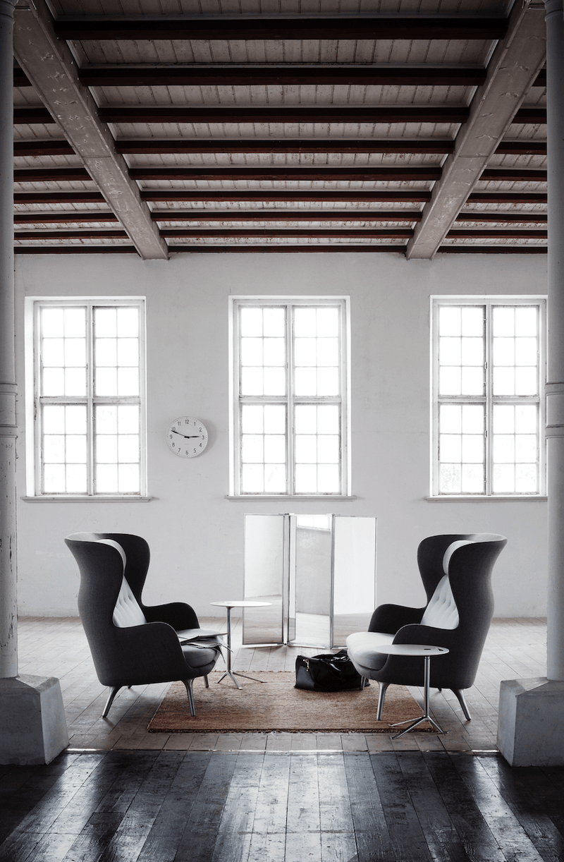 Little Friend™ Table - Fritz Hansen - Tables + Desks - Black Laminate - Black - HORNE