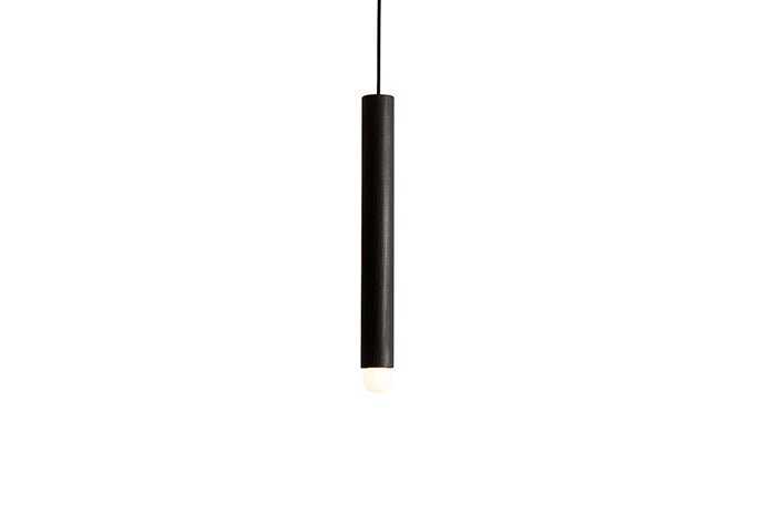 Lodge Cord Pendant - Workstead - Pendants - Small - Hewn Brass - Natural Oak - HORNE