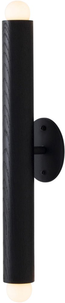 Lodge Linear ADA Sconce - Workstead - Wall Sconces - Natural Oak - Hewn Brass - HORNE