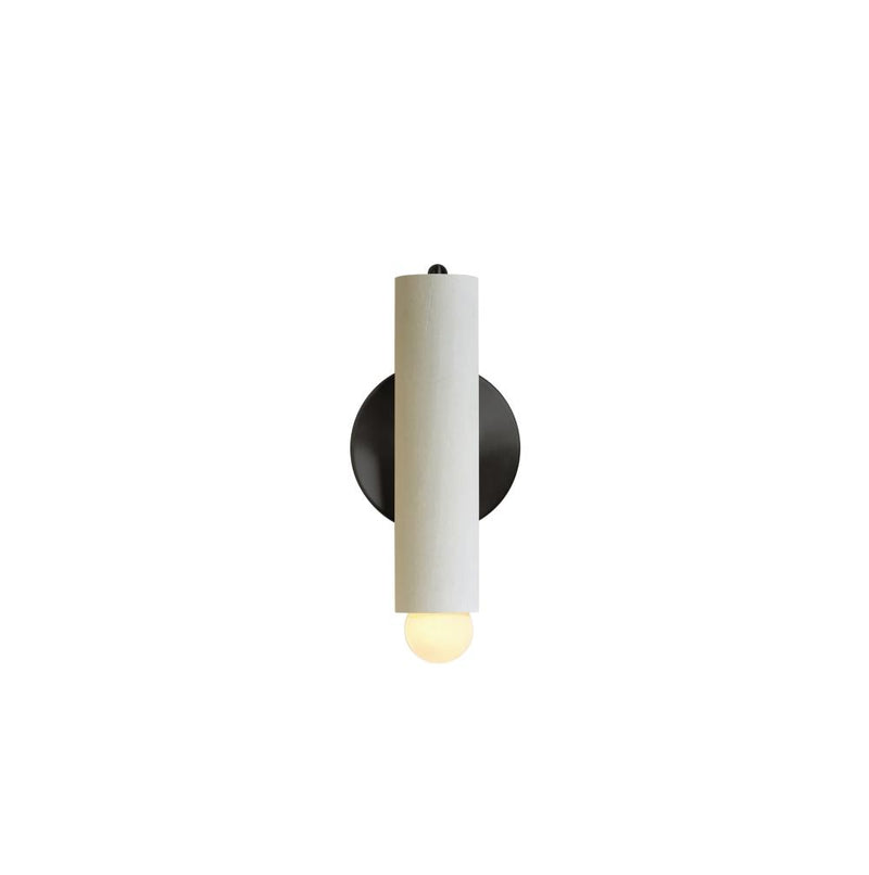 Lodge Wall Sconce - Workstead - Wall Sconces - Natural Oak - Hewn Brass - HORNE