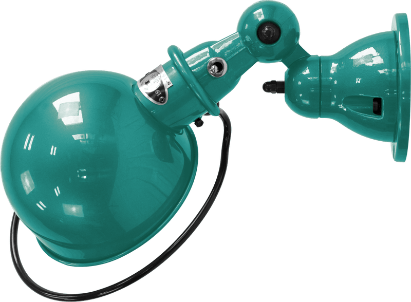 Loft Wall Sconce - D1000X - Glossy Finish - Jielde - Wall Sconces - No Switch - Fuschia - RAL4008 - HORNE