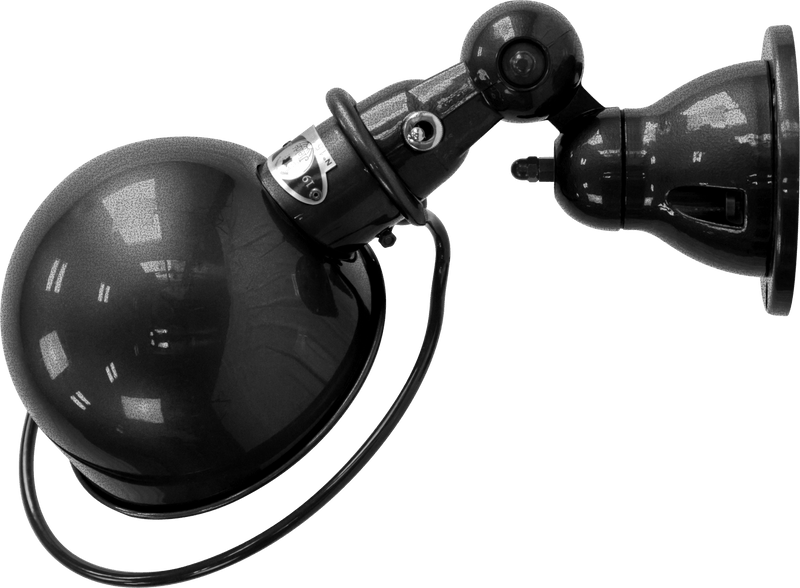 Loft Wall Sconce - D1000X - Glossy Finish - Jielde - Wall Sconces - No Switch - Fuschia - RAL4008 - HORNE