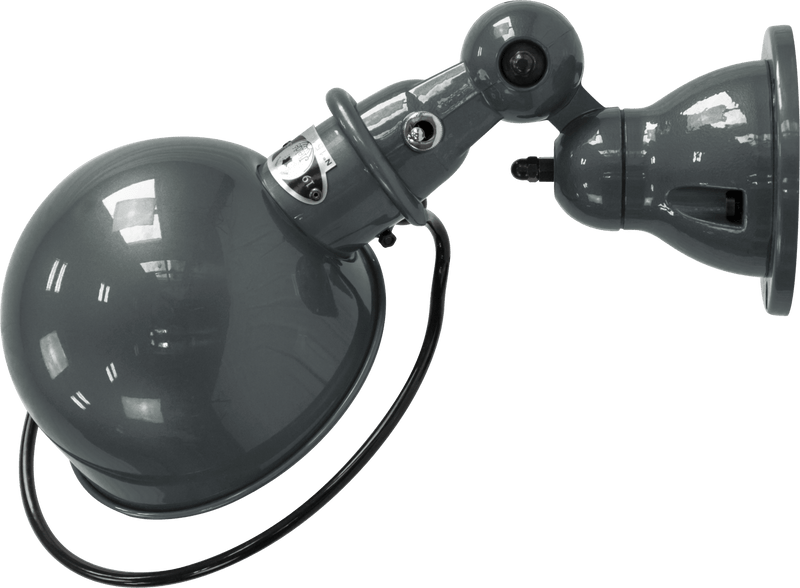 Loft Wall Sconce - D1000X - Glossy Finish - Jielde - Wall Sconces - No Switch - Fuschia - RAL4008 - HORNE