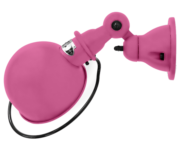 Loft Wall Sconce - D1000X - Matte Finish - Jielde - Wall Sconces - No Switch - Pink - RAL4003 - HORNE