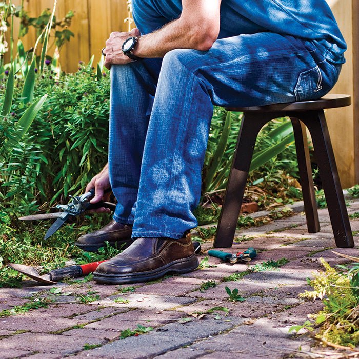 Loll Milk Stool - Loll Designs - Outdoor Furniture - Black - HORNE