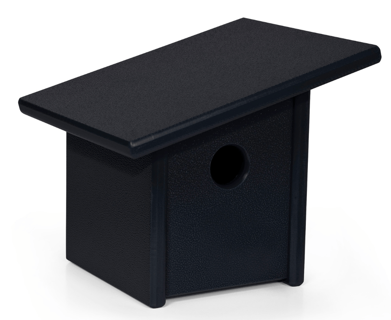 Loll Pitch Birdhouse - Loll Designs - Outdoor Accessories - Black - HORNE
