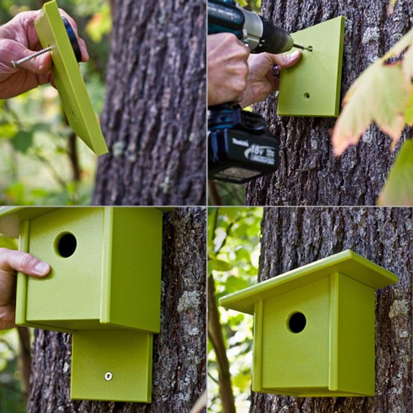 Loll Pitch Birdhouse - Loll Designs - Outdoor Accessories - Black - HORNE