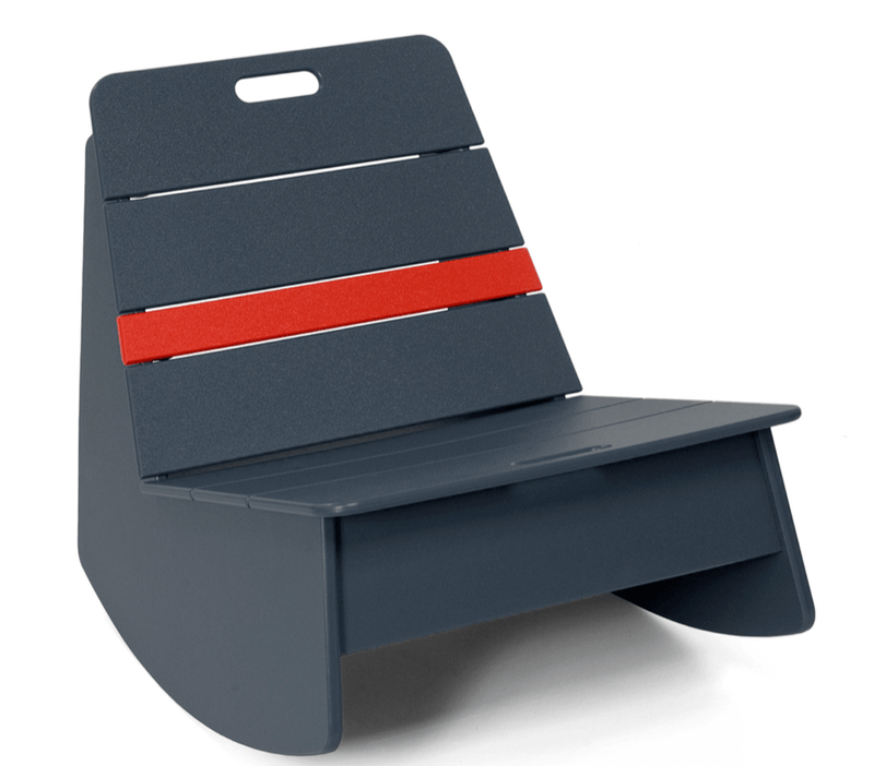 Loll Racer Rocker Chair - Loll Designs - Outdoor Furniture - Black - HORNE