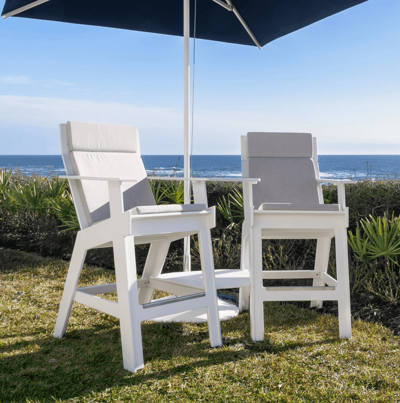 Lollygagger Hi - Rise Chair - Loll Designs - Outdoor Furniture - Black - HORNE