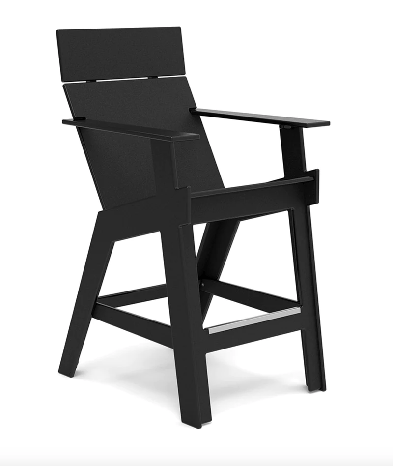 Lollygagger Hi - Rise Chair - Loll Designs - Outdoor Furniture - Black - HORNE